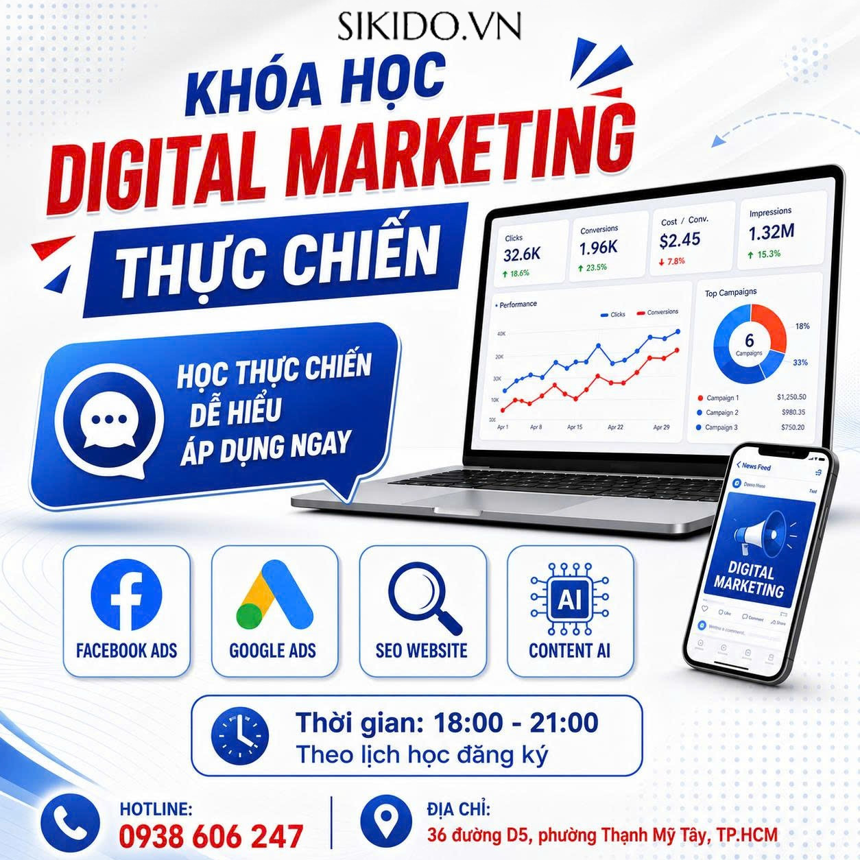 NÂNG LEVEL DIGITAL MARKETING CÙNG SKD GROUP