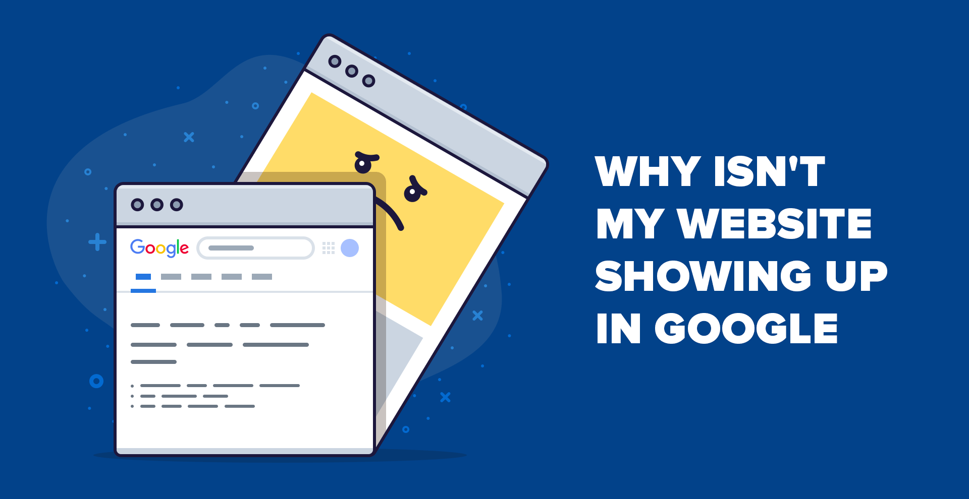 Tại sao trang web của bạn không hiển thị trên Google?