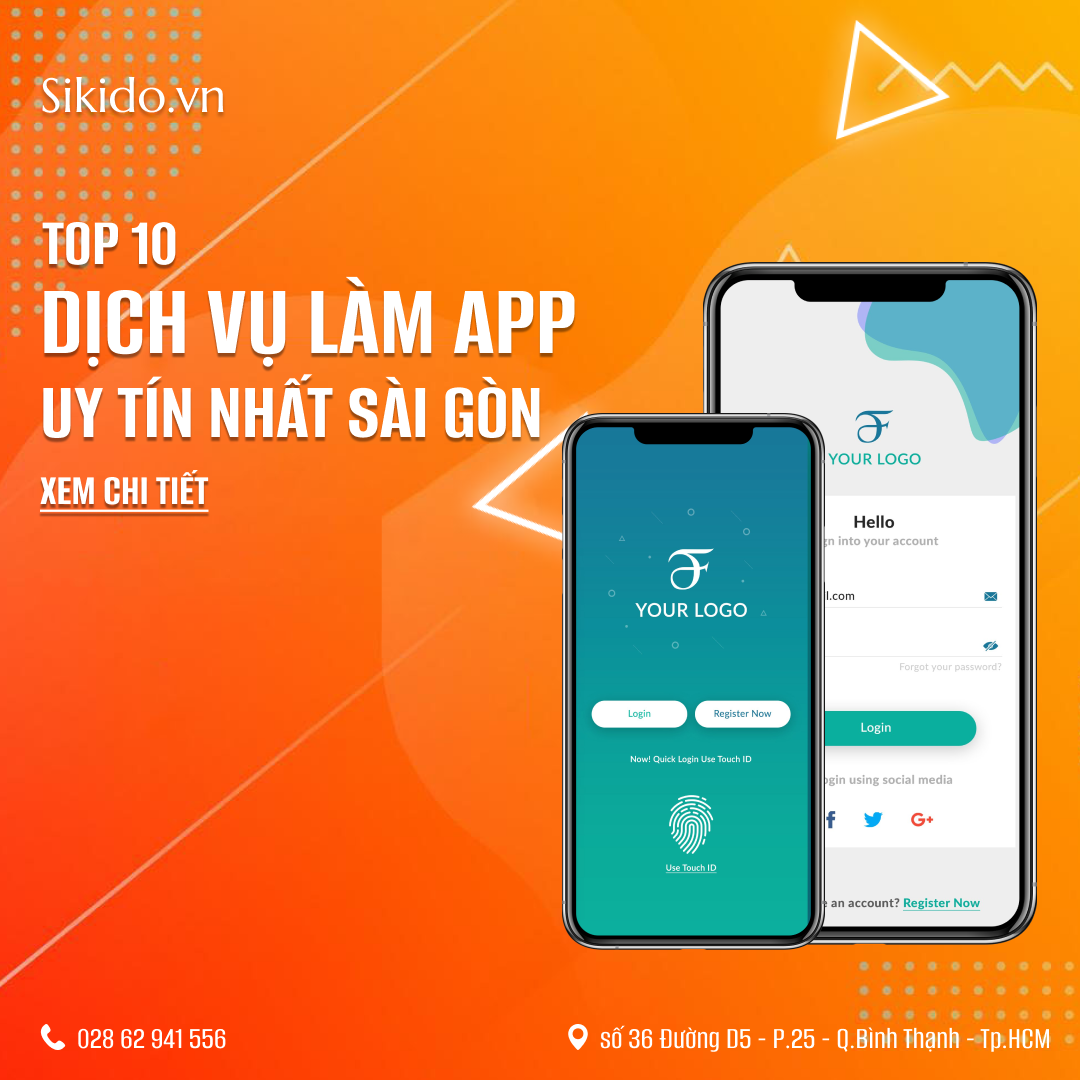 Top 10 dịch vụ làm app uy tín nhất Sài Gòn