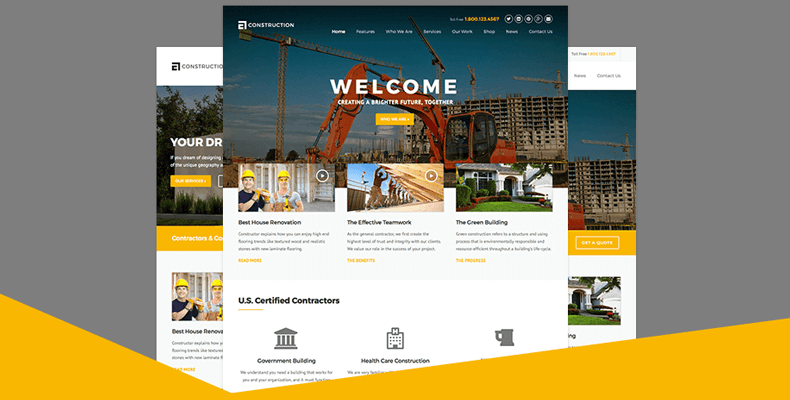 Thiết kế website công ty xây dựng theo yêu cầu tại TPHCM